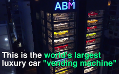 Máy bán xe ô tô tự động gây sốt toàn thế giới