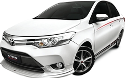 Toyota Vios phiên bản thể thao chốt giá 644 triệu đồng