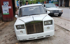 Vui mắt với chiếc "Lada già" biển Bắc Giang độ Rolls-Royce Phantom