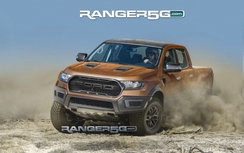 Rò rỉ hình ảnh Ford Ranger Raptor sắp ra mắt
