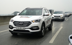 Bảng giá xe Hyundai tháng 1/2018: SantaFe và Tucson không đổi giá