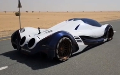 Video: Siêu xe Devel Sixteen 5.000 mã lực xé gió trên sa mạc