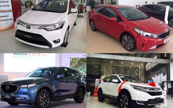 Những mẫu ô tô bán chạy nhất tháng 6/2018