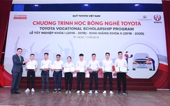 Sinh viên nhận học bổng dạy nghề Toyota được các đại lý tuyển dụng