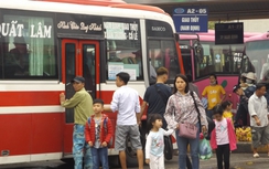 Hà Nội: Khách bắt đầu đổ ra bến xe nghỉ lễ Quốc khánh sớm