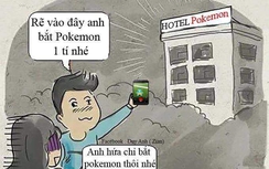 Những hình ảnh hài hước từ trò chơi hot Pokemon Go