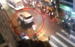 Video: Xe điên bỏ chạy gây tai nạn liên hoàn ở Đồng Nai