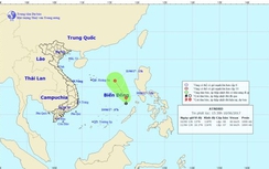 Áp thấp nhiệt đới trên biển Đông có gió giật cấp 8