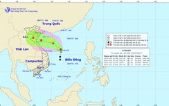 Áp thấp có thể thành bão tràn vào Hải Phòng đến Nghệ An