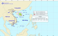 Áp thấp nhiệt đới trên Biển Đông: Gió giật cấp 8-9