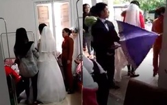 Hà Tĩnh: Cô dâu lên xe hoa sau vài tiếng sinh con