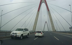 Bộ Y tế giải trình vụ xe đi ngược chiều trên cầu Nhật Tân