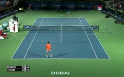 Pha lên lưới tinh tế giúp Federer đăng quang tại ATP Dubai