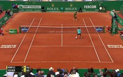 Cú đánh chấm dứt cuộc chơi của Roger Federer tại Monte Carlo