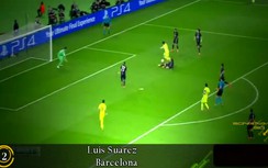 Luis Suarez 'phiêu' trong top bàn thắng đẹp tuần qua