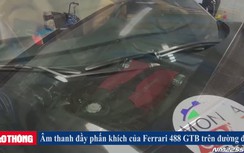 Âm thanh đầy phấn khích của Ferrari 488 GTB trên đường đua