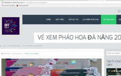 Website Lễ hội pháo hoa quốc tế Đà Nẵng bị giả mạo