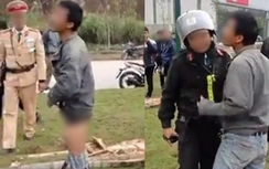 Yên Bái: Gây tai nạn, lái xe chửi bới, tụt quần trước CSGT