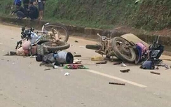 Lào Cai: 3 xe máy đâm nhau, 3 người tử vong