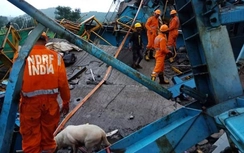 Ấn Độ: Sập cần cẩu tại công trường xây dựng làm 17 người thiệt mạng