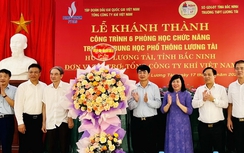 PV GAS hỗ trợ xây dựng khu dạy học chức năng Trường THPT Lương Tài - Bắc Ninh