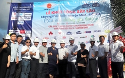 SACA – SADOOR: Khởi công cầu từ thiện tại Sóc Trăng