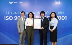 BSI vừa trao 2 chứng nhận ISO liên quan đến quản lý chất lượng và an toàn thông tin cho Meey Group