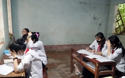Thiệu Hóa (Thanh Hóa): Học sinh phải luyện thi trong phòng học xuống cấp
