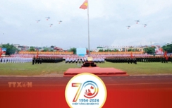 Toàn cảnh lễ diễu binh, diễu hành Kỷ niệm 70 năm Chiến thắng Điện Biên Phủ