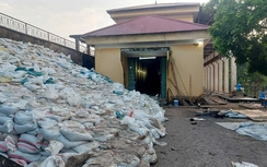 Bắc Giang: Công bố tình trạng khẩn cấp đối với rò rỉ tại bể xả Trạm bơm Cống Bún