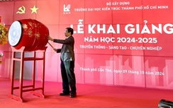 Trường Đại học Kiến trúc Thành phố Hồ Chí Minh cơ sở Cần Thơ: Long trọng tổ chức khai giảng năm học mới