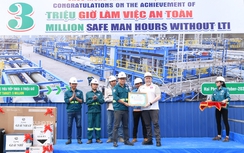 Đội thi công số 2 LILAMA đạt 3 triệu giờ làm việc an toàn tại dự án sản xuất hydrogen xanh