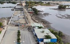 Cầu Phước An đang vượt tiến độ