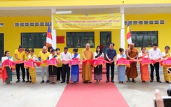 Tịnh Biên (An Giang): Khánh thành 3 phòng học cho học sinh đồng bào dân tộc Khmer tại xã An Cư