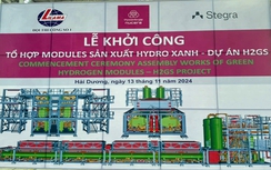 LILAMA khởi công lắp đặt tổ hợp 27 module sản xuất hydro xanh cho dự án Stegra