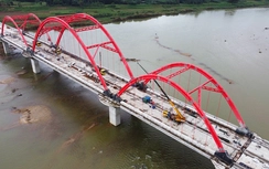 Quảng Ngãi: Gấp rút hoàn thành cầu Trà Khúc 3
