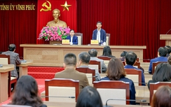 Vĩnh Phúc: Nghiên cứu ban hành chính sách đặc thù hỗ trợ cán bộ thuộc diện sắp xếp, tinh gọn
