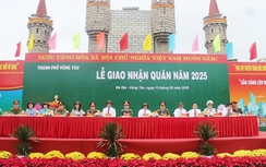 Bà Rịa - Vũng Tàu hoàn thành công tác giao, nhận quân năm 2025