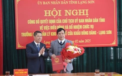 Bổ nhiệm Trưởng Ban Quản lý Khu kinh tế cửa khẩu Đồng Đăng – Lạng Sơn