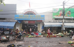 Nhếch nhác chợ Đầm Quy Nhơn