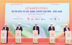 Bộ trưởng Trần Hồng Minh phát lệnh khởi công tuyến đường bộ Chợ Mới - Bắc Kạn