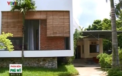 Nông dân ở Nghệ An làm nhà chống lũ