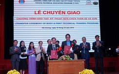 Toyota Việt Nam tiếp tục tài trợ thiết bị cho Đại học Sao Đỏ