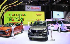 Thấy gì từ loạt xe Toyota trưng bày tại Triển lãm ô tô Việt Nam?