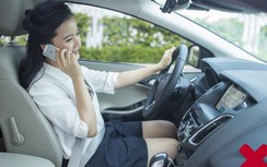 Hơn 43% lái xe thừa nhận nguy cơ tai nạn do nhắn tin điện thoại