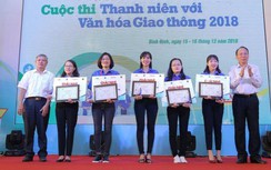 Trao giải Cuộc thi “Thanh niên với Văn hóa giao thông” năm 2018