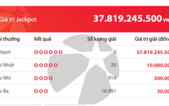 Xổ số Vietlott ngày 13/1/2019: Ai sẽ may mắn sở hữu hơn 37 tỷ đồng?