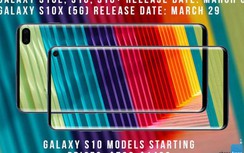 Galaxy S10 5G có tên là Galaxy S10X, giá bán gần 40 triệu đồng