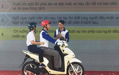 Honda Sơn Minh tập huấn Luật giao thông cho hàng trăm học sinh