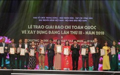 56 tác phẩm báo chí xuất sắc về xây dựng Đảng được trao giải Búa liềm vàng
